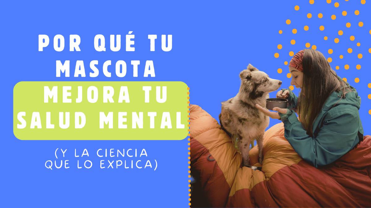 Por qué tu mascota mejora tu salud mental (y la ciencia que lo explica)