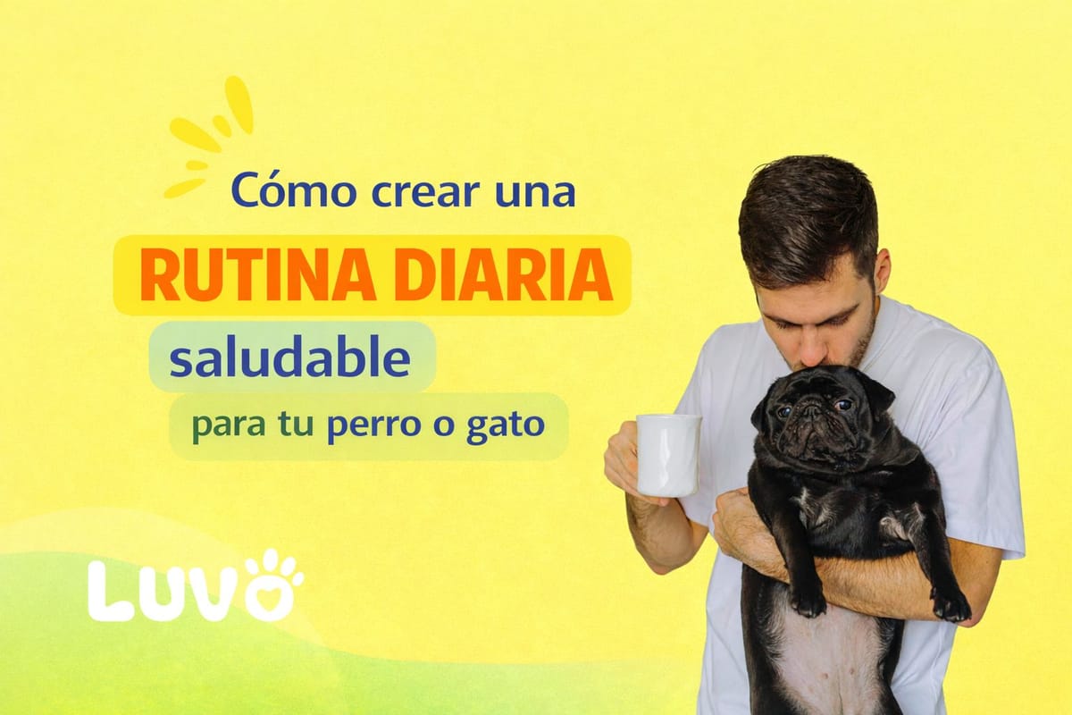 Cómo crear una rutina diaria saludable para tu perro o gato