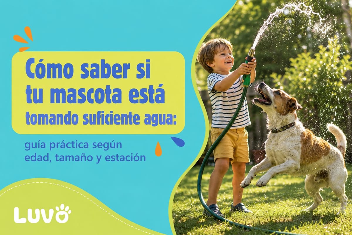 Cómo saber si tu mascota está tomando suficiente agua: guía práctica según edad, tamaño y estación